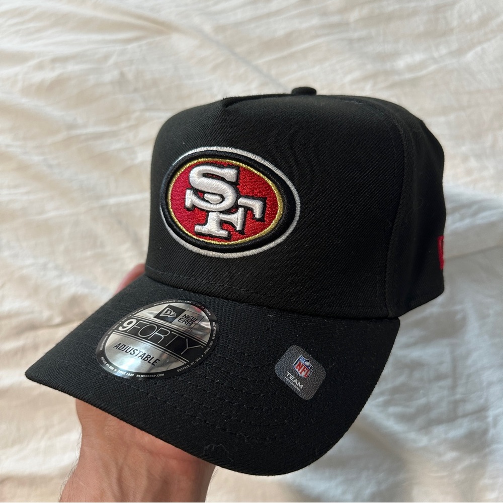 New Era Black Cap San Francisco 49ers SnapBack